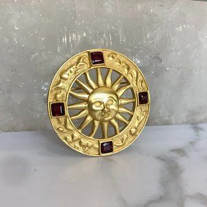 Vintage NYPL Gold Brooch Pin SOLD in store